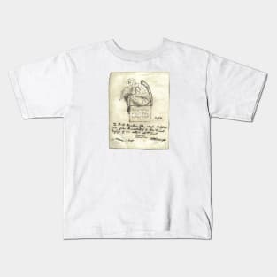 Cthulhu Statuette Sketch Kids T-Shirt